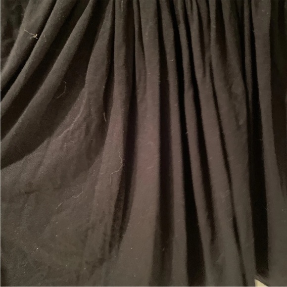 Black sky strapless tube top with crochet sheer detail and pleats xsmall - Picture 5 of 6